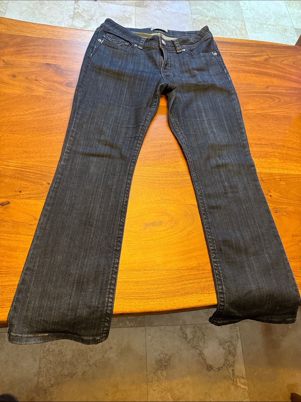 Lee Women's Dark Blue Denim Jeans